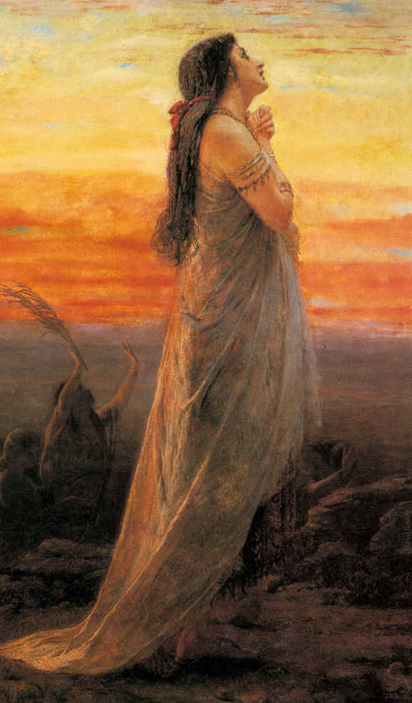 Jephtha's Daughter by George Hicks